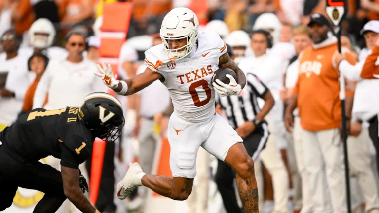 Texas Longhorns football vs Florida Gators football match player stats