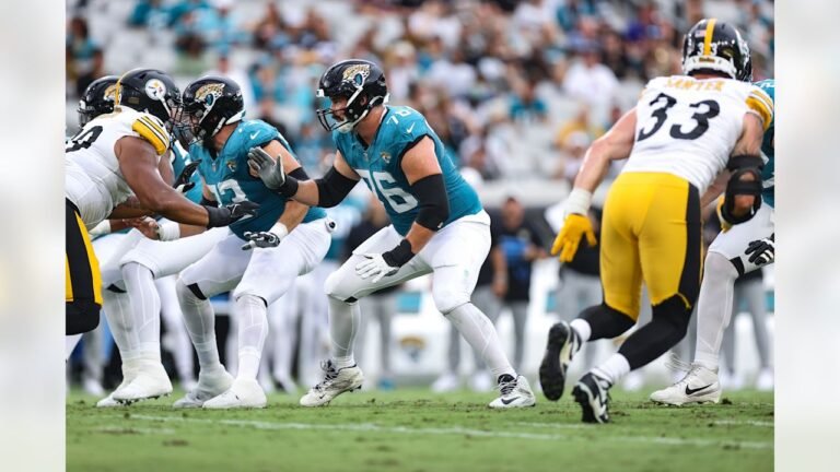 pittsburgh steelers vs jacksonville jaguars match player stats